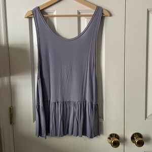 Mossimo Supply Co Distressed Low Back Tank